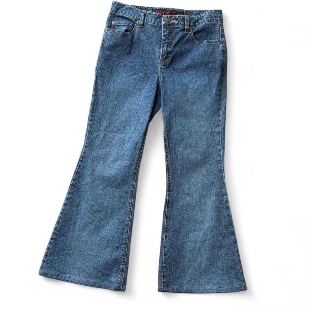 Vintage Mudd Cropped‎ Flare Denim Jeans